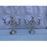 Silver Plated Candlesticks