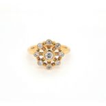 18K Yellow Gold Diamond Ring 0.6ct