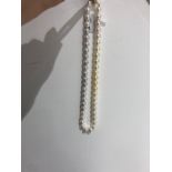 Akoya pearl necklace with 14k Gold Clasp Top quality
