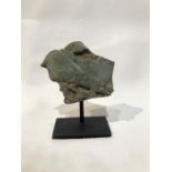 Greek Stone Fragment From Ancient Horn Artifact