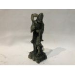Finely Carved Old Chinese Jade Figure