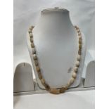 Bactrian Agate Bead Necklace