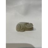 19th Century Chinese Jade Cat