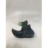 Islamic Possibly Roman Glass Shoe