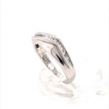 9K White Gold Diamond Eternity Ring