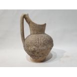 12th Century Islamic Ceramic Ewer Jug