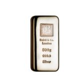 500g Silver Cast Bar