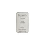 1oz Platinum Minted Bar