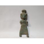 Indus Valley Bronze Figure from Pakistan