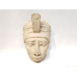 Egyptian Stucco Pharaoh Head