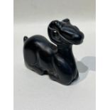 Chinese Agate Ram Figure