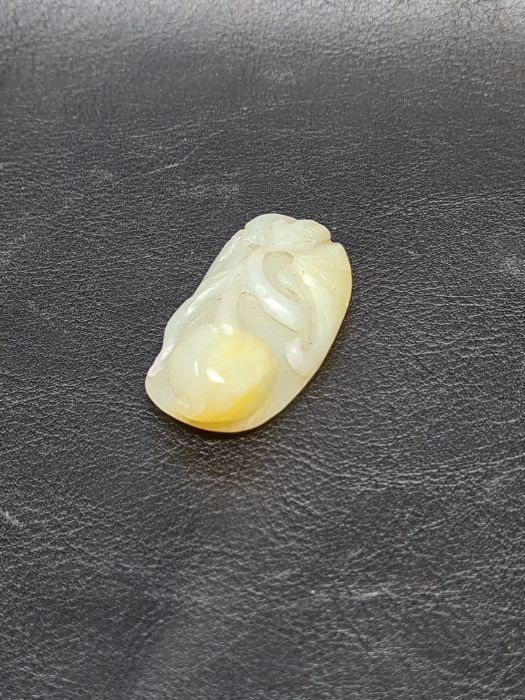 Chinese Carved Jade Pendant - Image 4 of 6