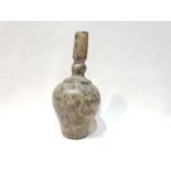 A Roman Glass Bottle With an Usual Shape