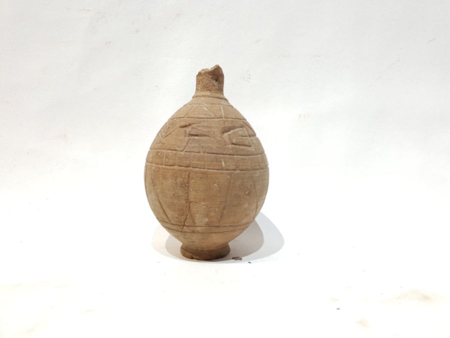 A Small Terracotta Vase - Image 2 of 4