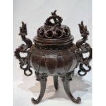 Oriental Bronze Incense Burner