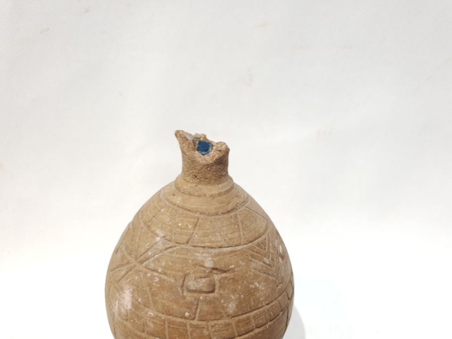 A Small Terracotta Vase - Image 3 of 4