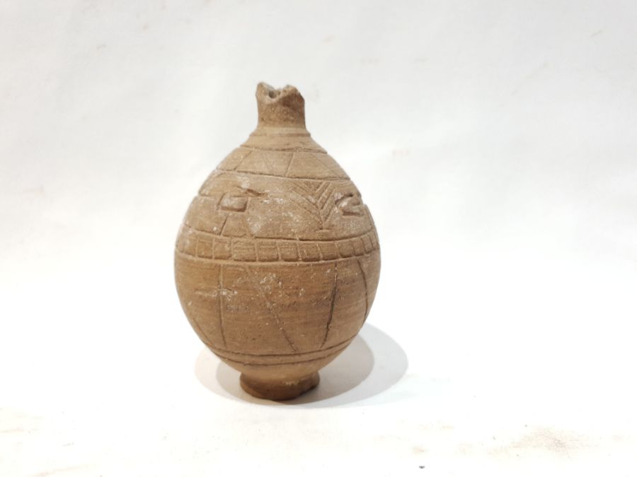 A Small Terracotta Vase