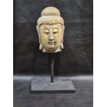 Chinese Tibetan Stone Buddha