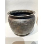 Chinese Bronze Engraved Bowl