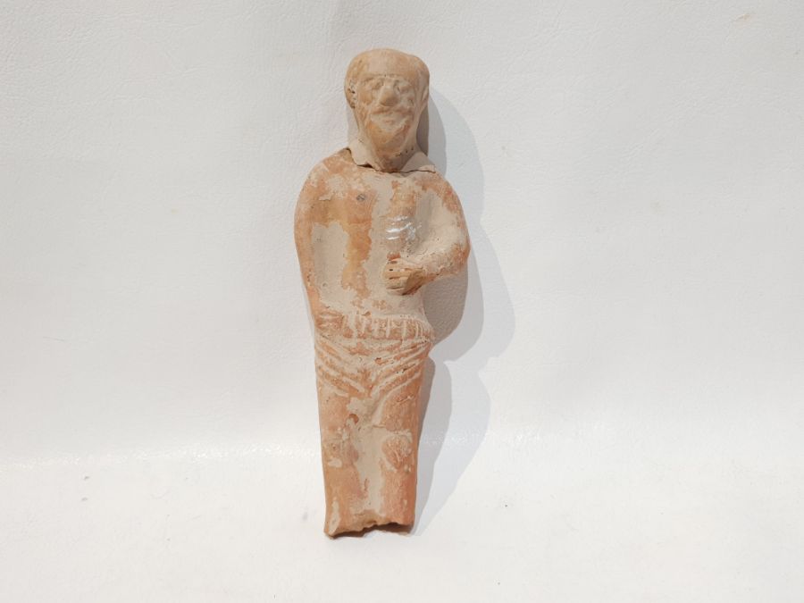 Roman Terracotta Figure of a Man