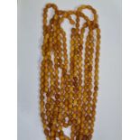 Amber Prayer Beads 119 grams