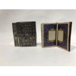 Small Quran Written in Gold, 19/20th Century, with Silver Box