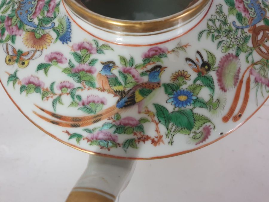 19th Century Chinese Famille Rose Teapot - Image 5 of 14