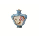 Chinese Porcelain Snuff Bottle Depicting Sexual Erotic Scenes