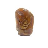 Chinese Yellow Precious Stone Seal Possibly Tian haung Stone
