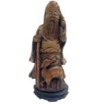 Chinese 18th Century Shoulao Bamboo Standing Figure