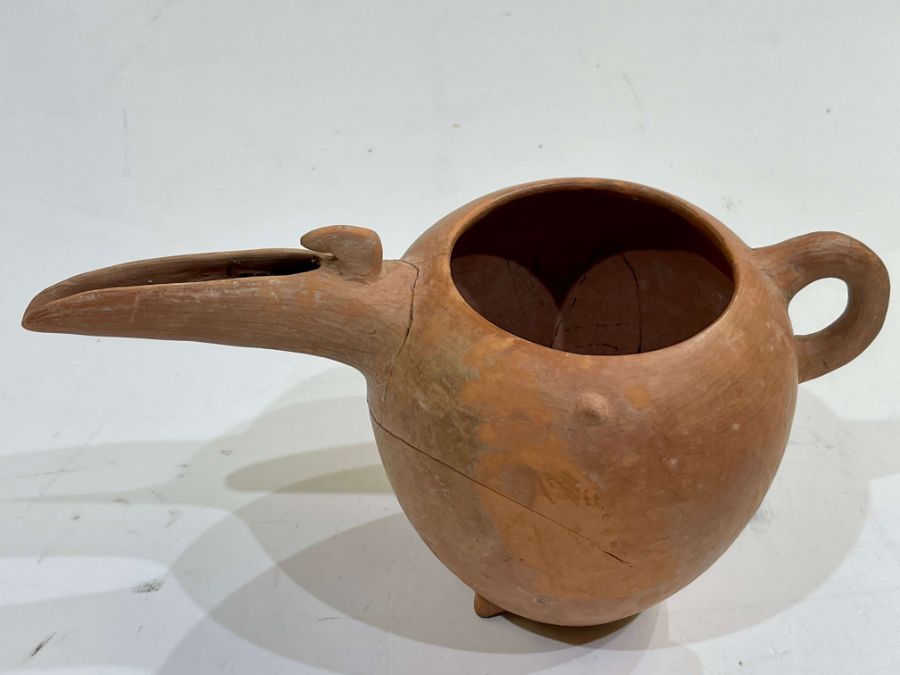 Amlash period red clay beaker circa 1st millennium BC - Image 2 of 7