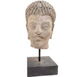 3rd Century Gandhara Stucco Head