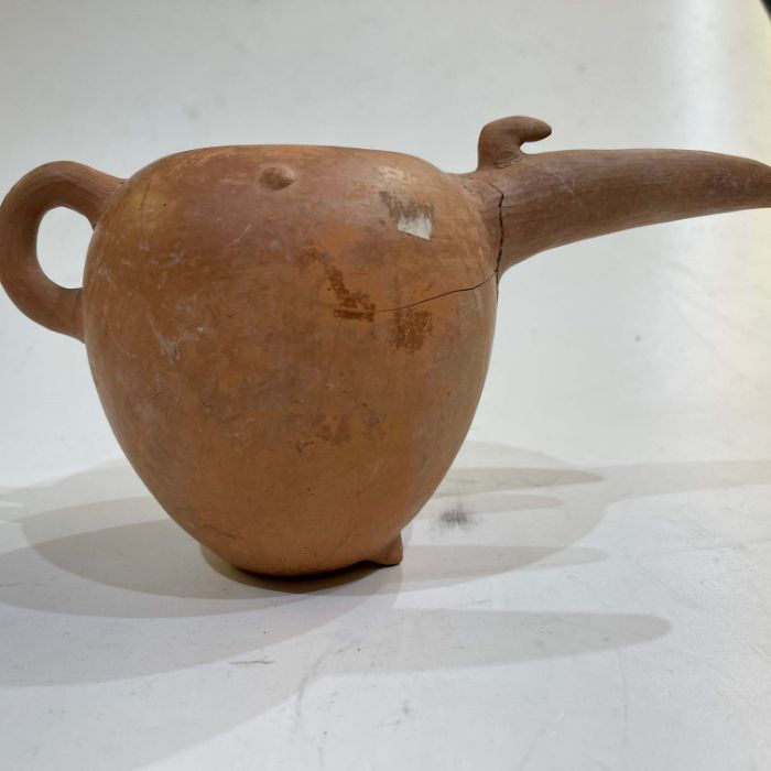Amlash period red clay beaker circa 1st millennium BC - Image 3 of 7
