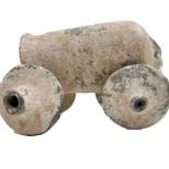 1st millennium BC clay toy water tanker Amlash period