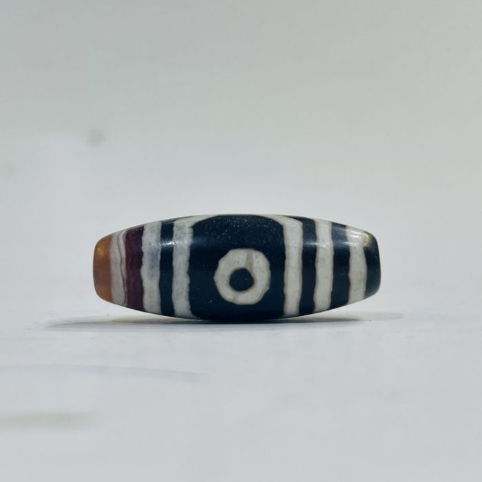 Chinese Tibetan Agate Dzi Bead - Image 4 of 4