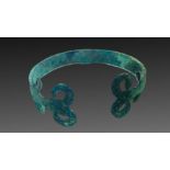 Bronze bangle Amlash period 1st millennium BC