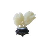 Fine Chinese Qianlong White Jade "Buddha Hand"