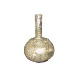 ISLAMIC GLASS BOTTLE CIRCA 12TH CENTURY