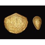 Persian Gold Mirror Case & Pumic Stone Holder