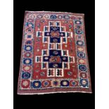 Kazak Carpet Rug 186CM X 139CM