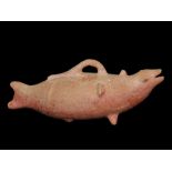 Eastern Mediterranean Clay Fish Vessel 1st Century