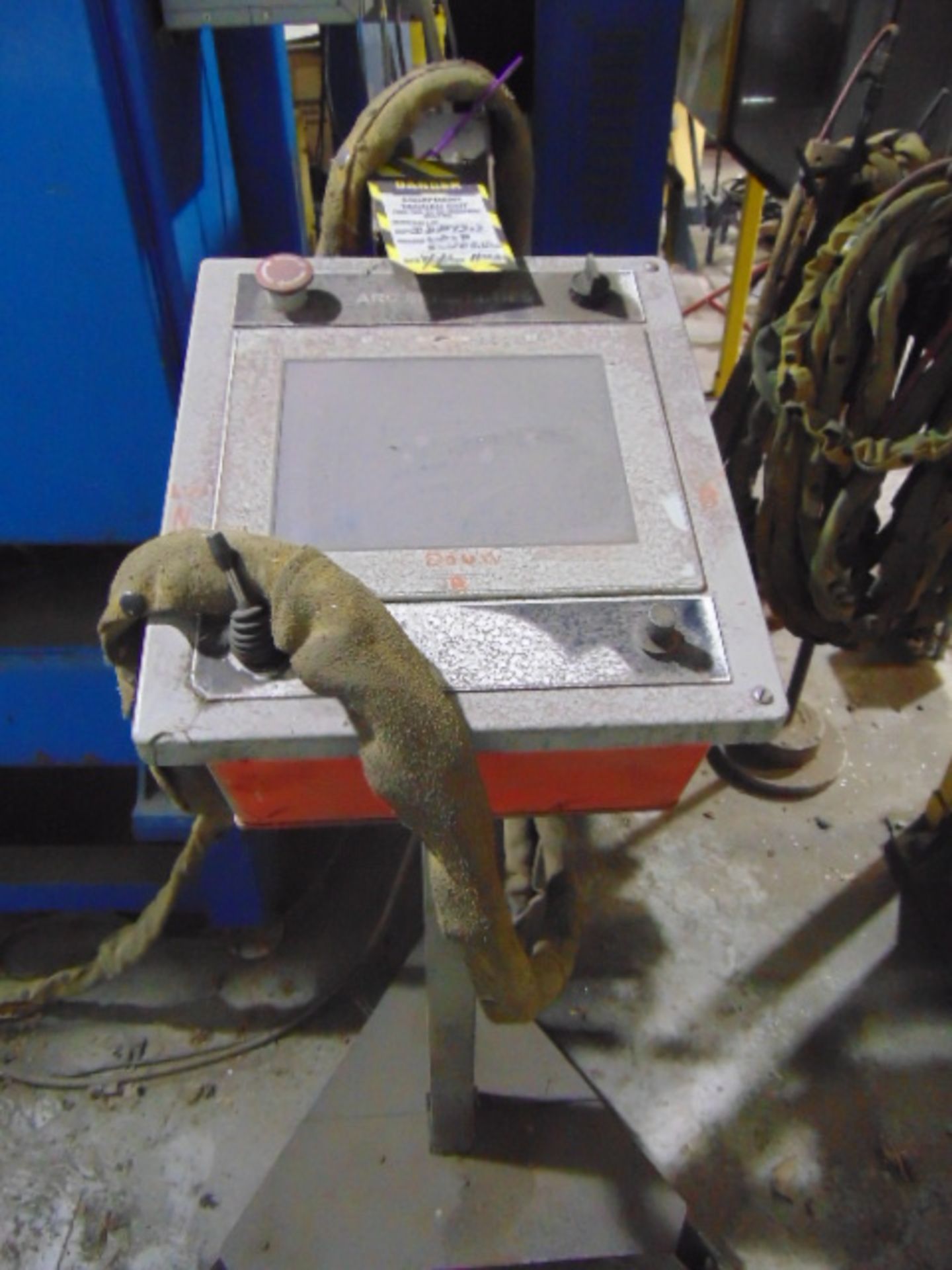 WELD OVERLAY SYSTEM, ARC SPECIALTIES MDL. ARC5-HG, new 7/2007, dual table manipulator horiz & vert., - Image 7 of 9