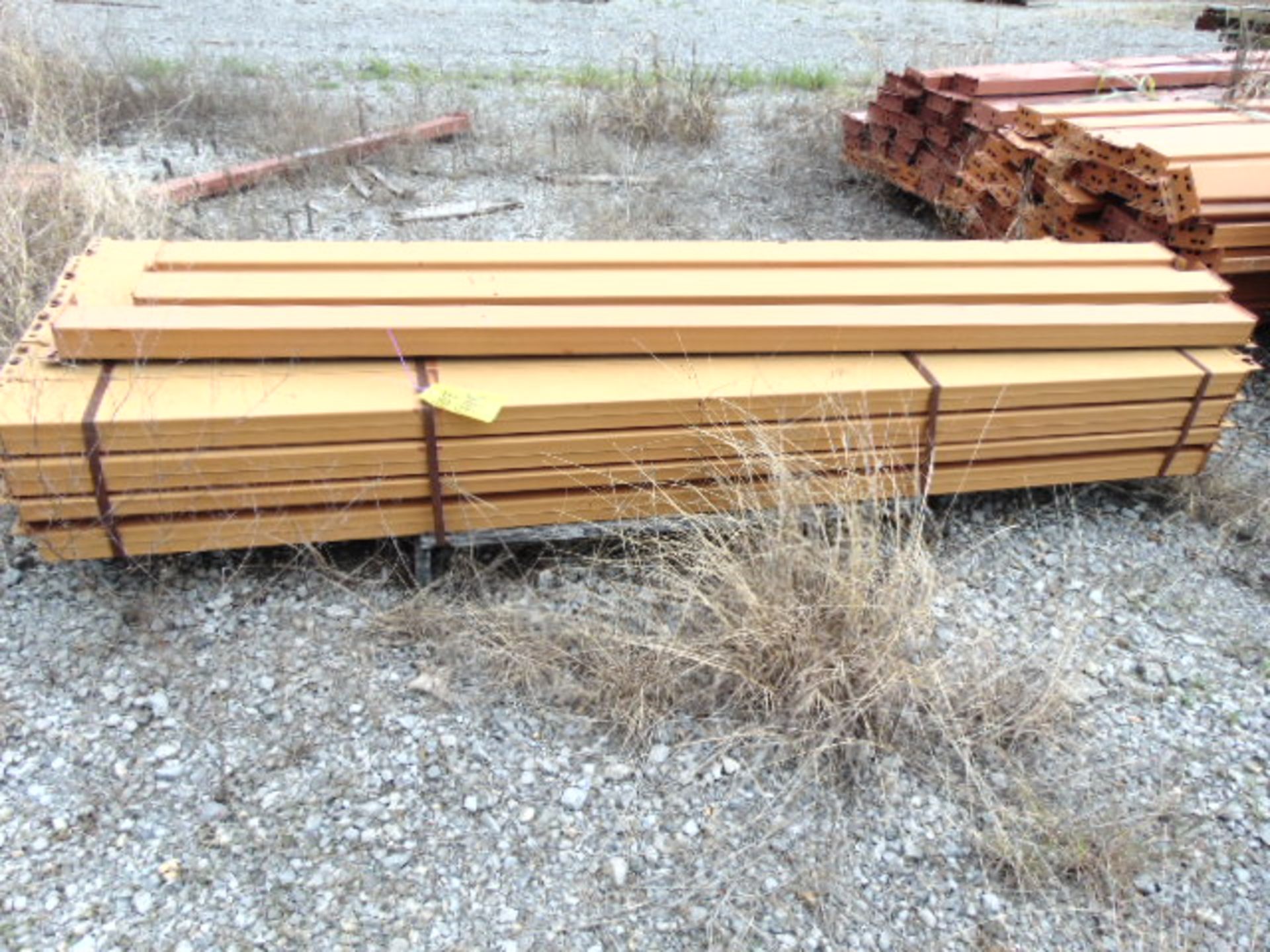 LOT OF PALLET RACKING, assorted (in yard) - Image 4 of 7