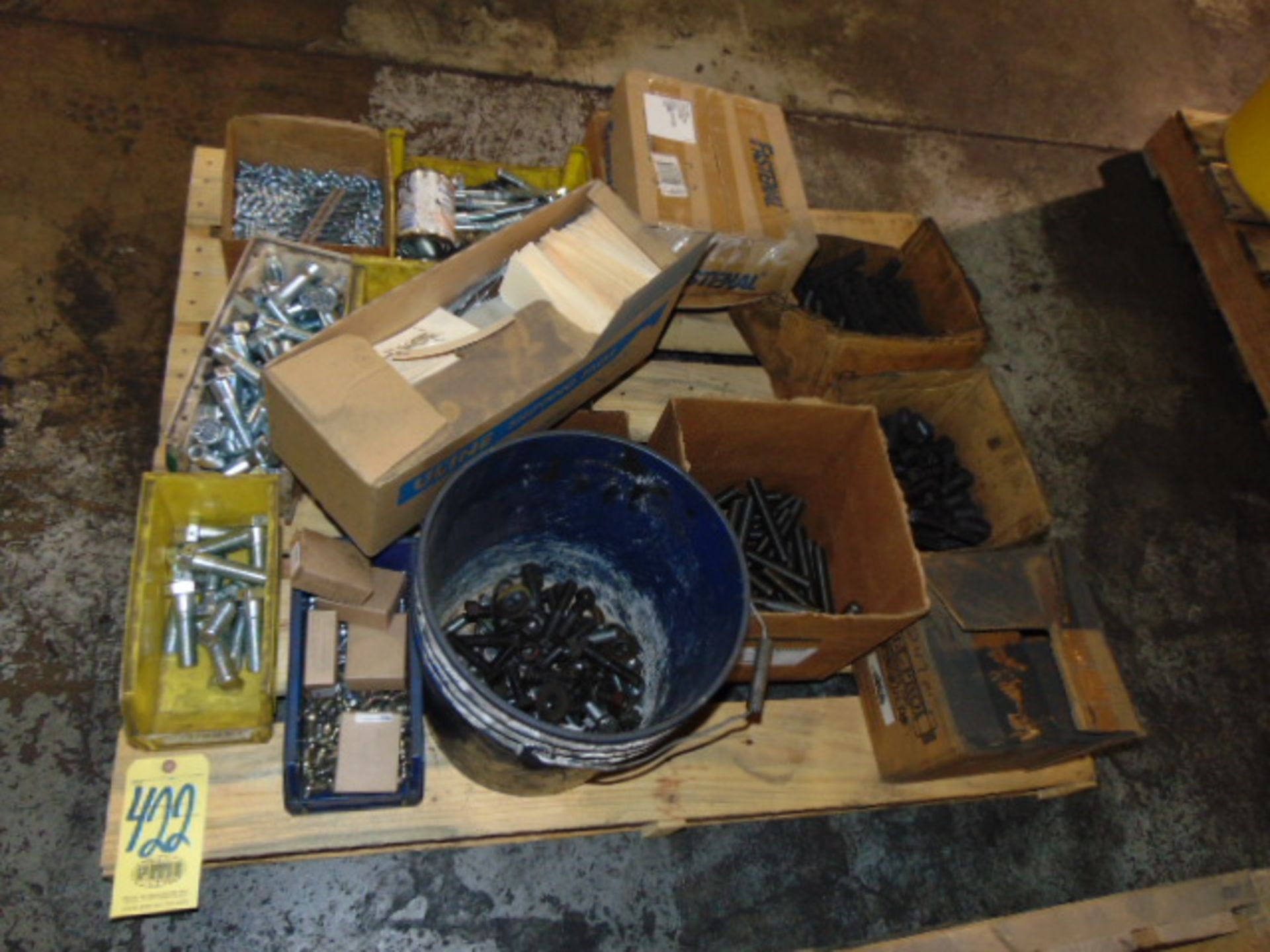 LOT CONSISTING OF: pipe fittings, control valves & fasteners, assorted (on three pallets) - Image 3 of 3