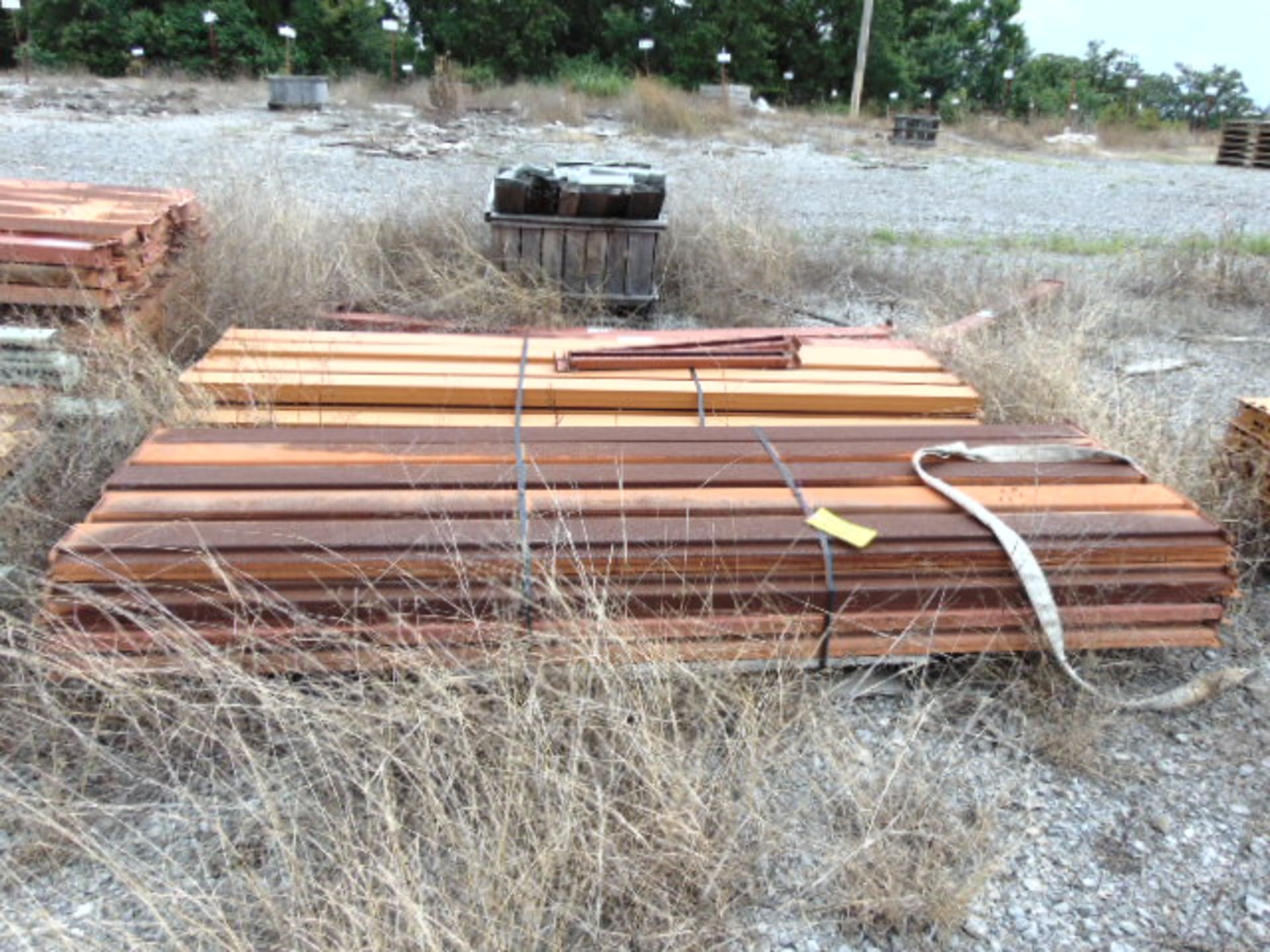 LOT OF PALLET RACKING, assorted (in yard) - Image 3 of 7