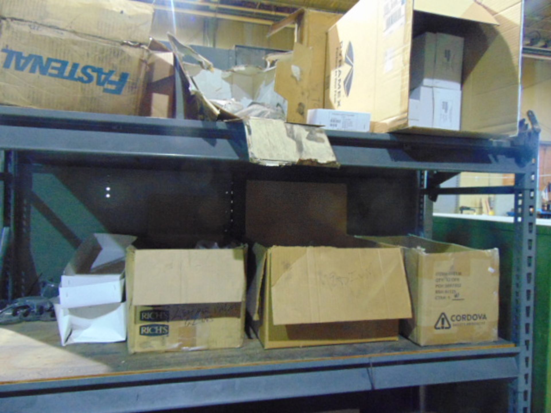 LOT CONSISTING OF: pipe fittings & misc., w/ (3) cabinets & (1) shelf, assorted - Image 6 of 7