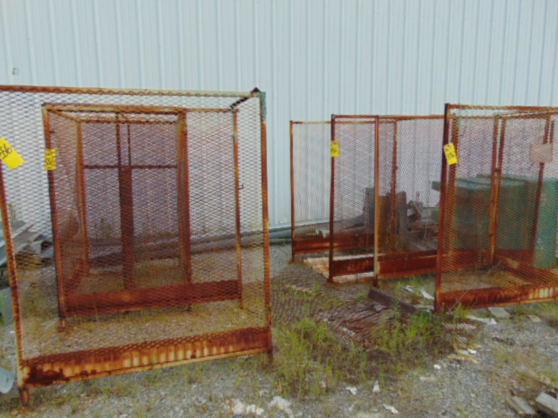 LOT CONSISTING OF: cooling tower, electric pumps, electrical, panels, wire cages & fence, - Image 8 of 8