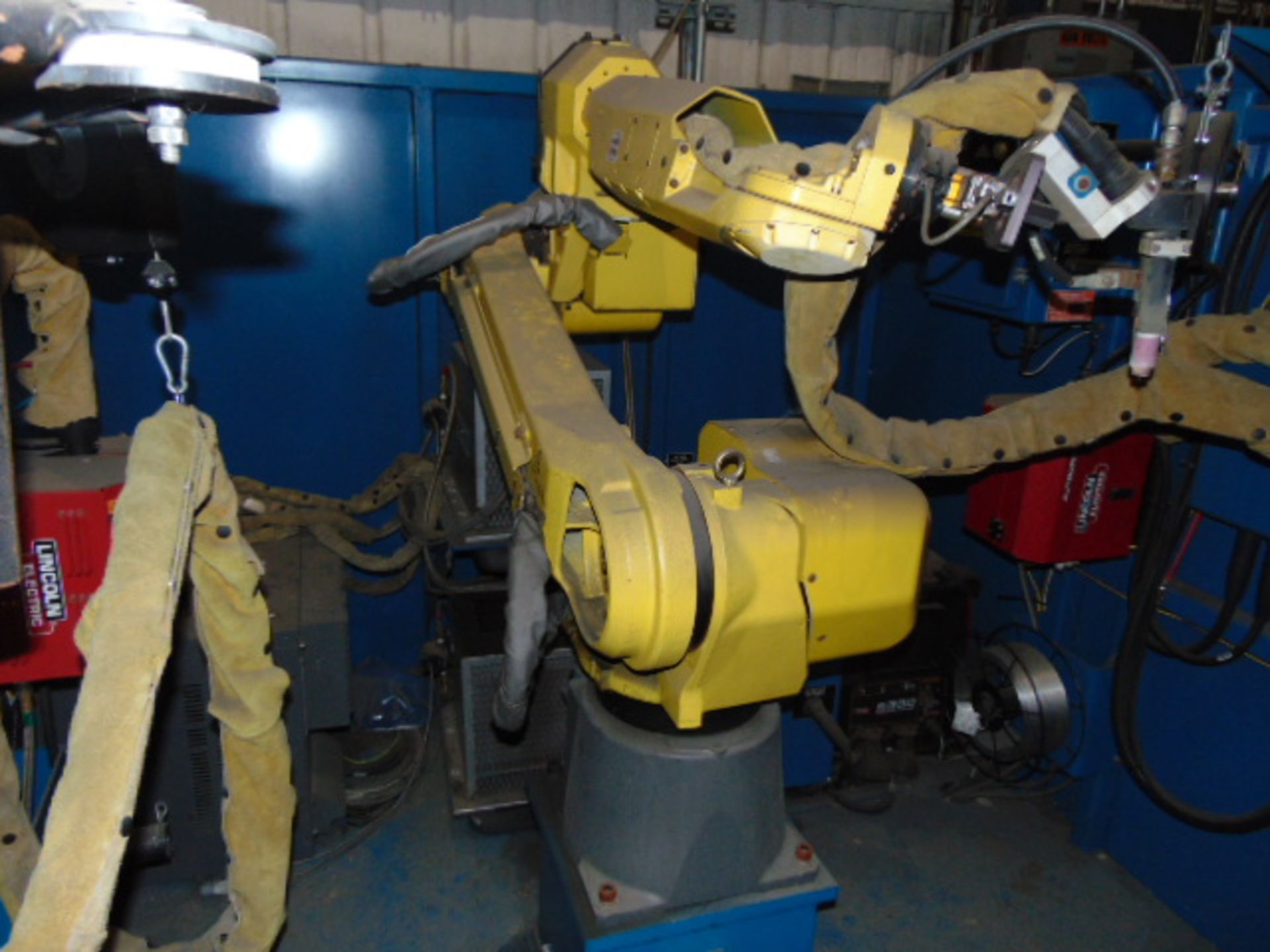 ROBOTIC WELD OVERLAY SYSTEM, ARC SPECIALTIES MDL. GMAW-GTAW ROBOT, new 2013, Fanuc Arcmate Mdl. - Image 3 of 9