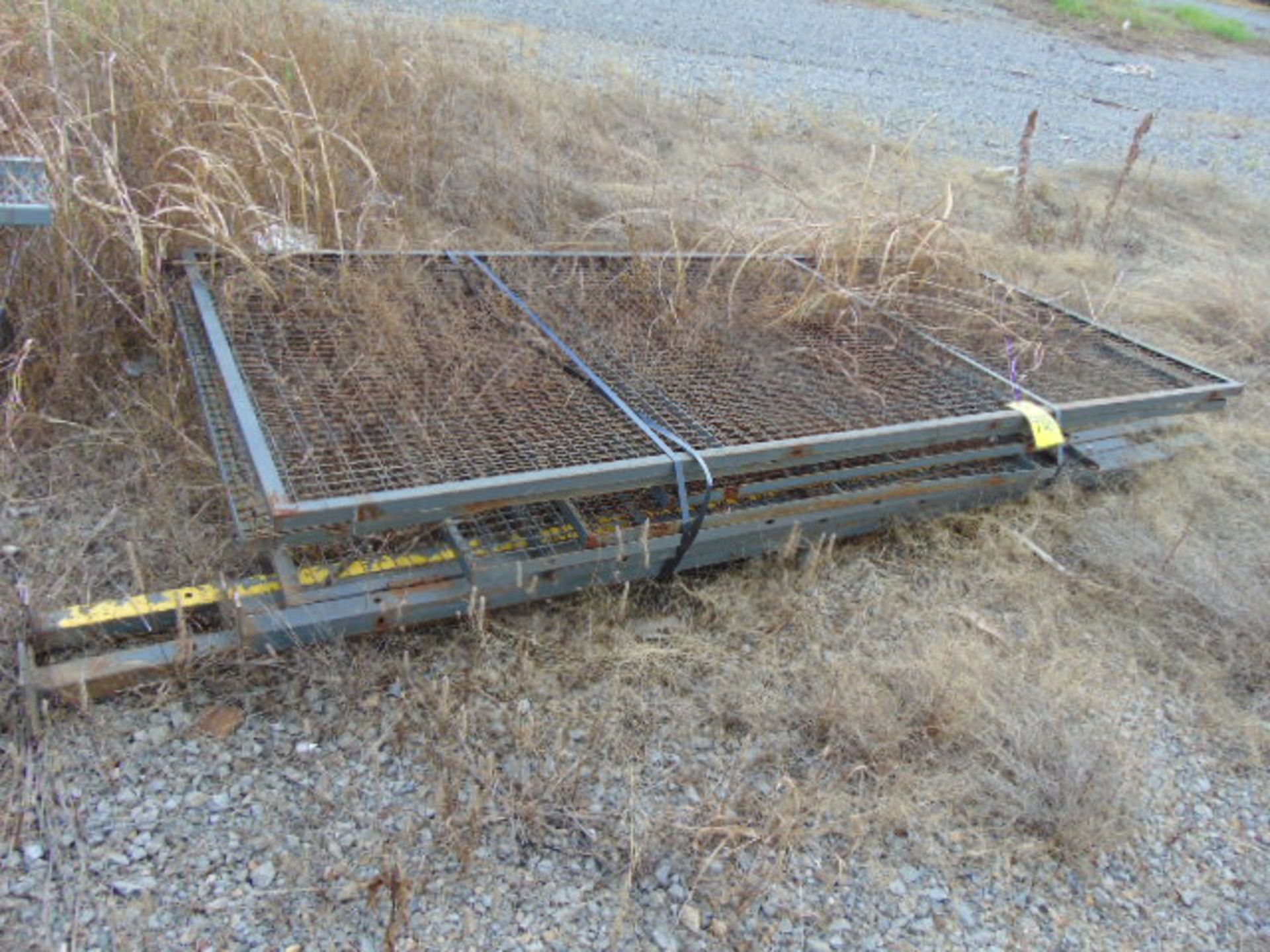 LOT OF STEEL CRIBBING, assorted (in yard) - Image 3 of 3