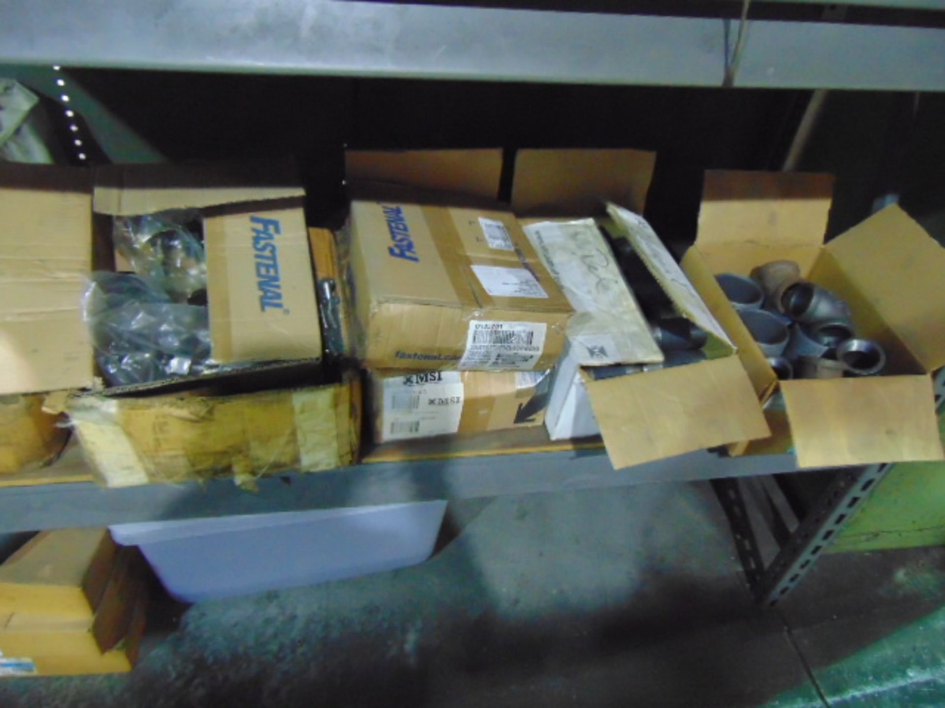 LOT CONSISTING OF: pipe fittings & misc., w/ (3) cabinets & (1) shelf, assorted - Image 5 of 7